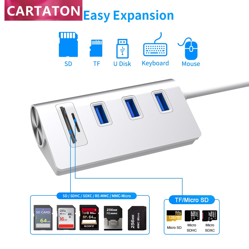 Cartaton ˷̴ OTG USB 3.0, Transflash  ..